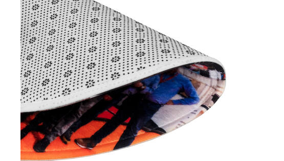 Bath Mat, oval - 60 x 50 cm
100% polyester